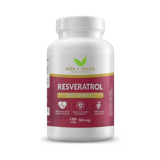 RESVERATROL BIO QURORA 500 MG – ANTIOXIDANTE PREMIUM